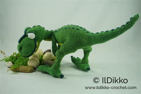 Amigurumi H Kel Muster T Mo Der T Rex Deutsche Anleitung Etsy Nederland