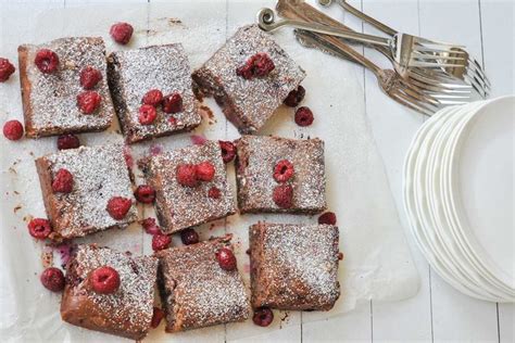 Fudgy Raspberry Brownies Recipes Au