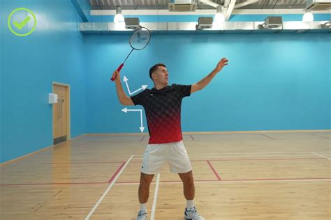 How To Do A Forehand Clear In Badminton Step By Step Tutorial With