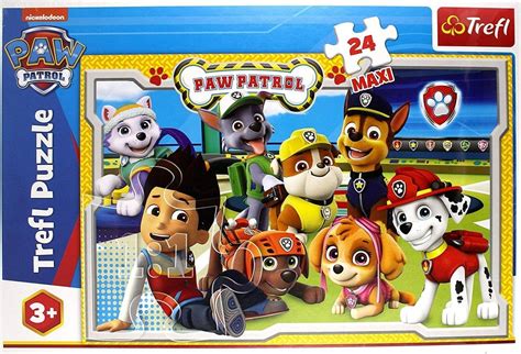 Puzzle Psi Patrol 24 Maxi Wesoła drużyna Trefl 14287