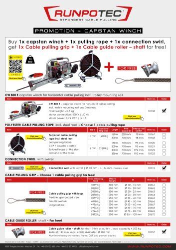 All Runpotec GmbH Catalogs And Technical Brochures