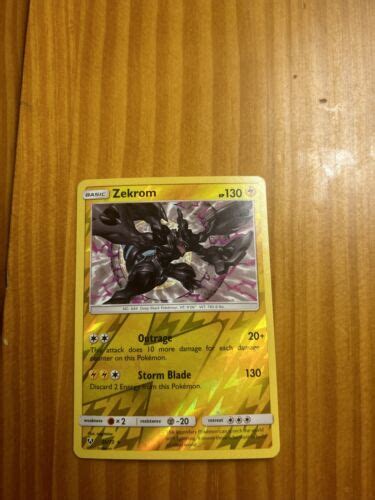 Pokémon TCG Zekrom Shining Legends 35 73 Holo Holo Rare eBay