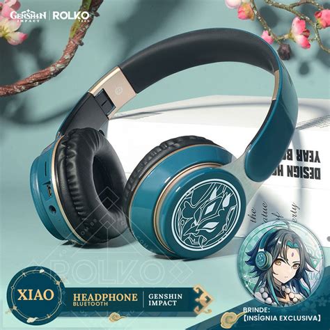 Headphone Xiao Genshin Impact Edição De Luxo Rolko Tech