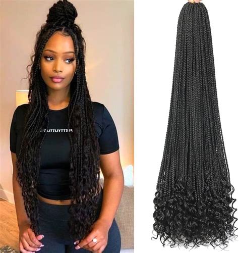 20 Inch Knotless Jungle Box Braids Pre Looped Goddess Box 44 Off