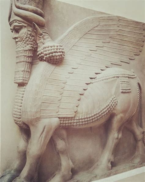 Taureau Assyrien Assyria Louvre Louvre Taureau Instagram