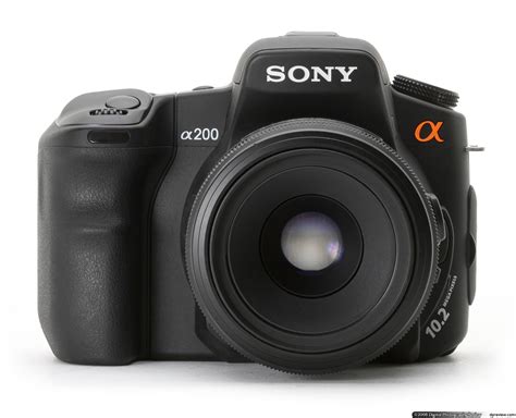 Sony Alpha Dslr A200 Review Digital Photography Review