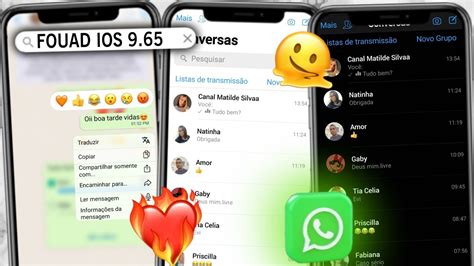 SAIU FOUAD IOS V9 65 ATUALIZADO WHATSAPP IGUAL IPHONE NO ANDROID 2023