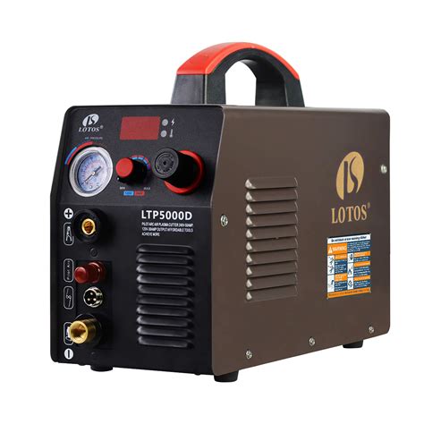 Lotos LTP5000D 50Amp Non Touch Pilot Arc Plasma Cutter Dual Voltage