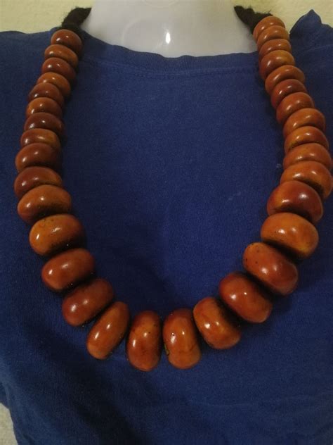 Berber Amber Necklaceafrican Amber Strand Amber Moroccan Etsy