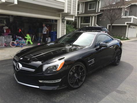 2013 MERCEDES SL63 AMG!! BLACK ON BLACK!! ONE OWNER 23K MILES- LOADED!