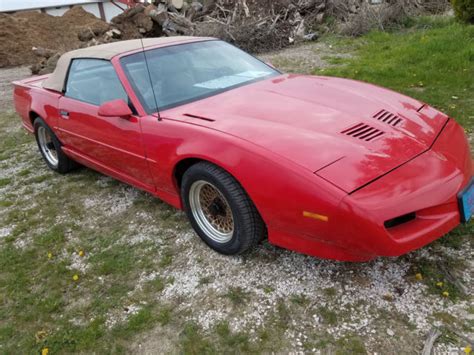 1991 Pontiac Trans Am Convertible For Sale Photos Technical