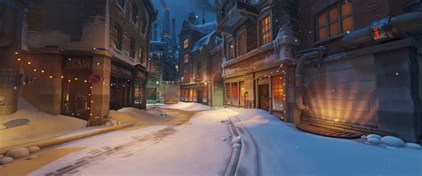 Snow The City Street The Game Home Christmas Blizzard Christmas