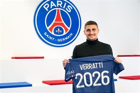 PSG Salaire contrat ce que Marco Verratti a resigné avec Paris