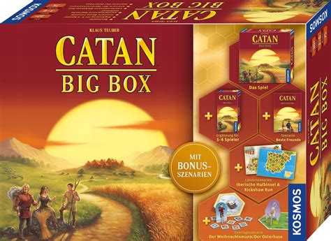 Gra Planszowa Catan Kosmos Big Box Stan Powystawowy Sklepy