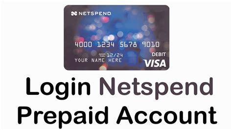 How To Login Netspend Prepaid Account Online Login To Netspend 2022