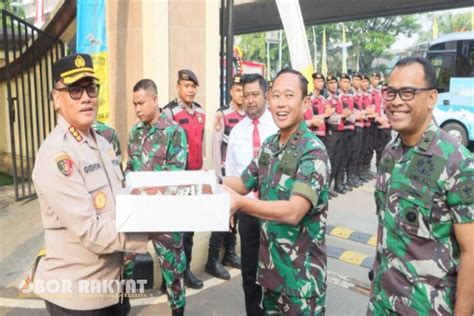 Rayakan Hari Bhayangkara Ke 78 Polres Metro Jakarta Utara Gelar