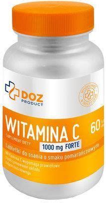 DOZ Witamina C 1000mg Forte Tabletki Do Ssania 60 Szt Opinie I Ceny