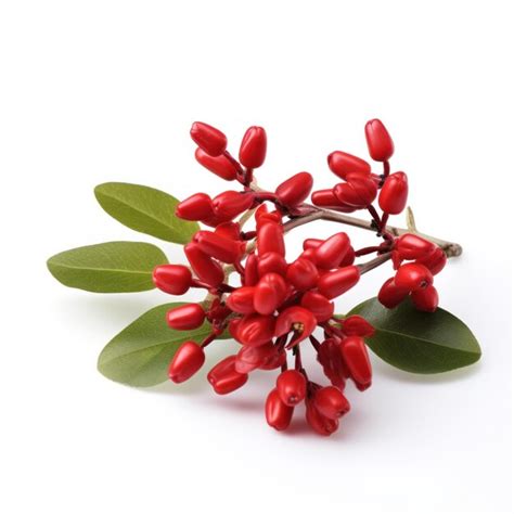 Premium AI Image | Wintergreen Barberry Berberis julianae isolated