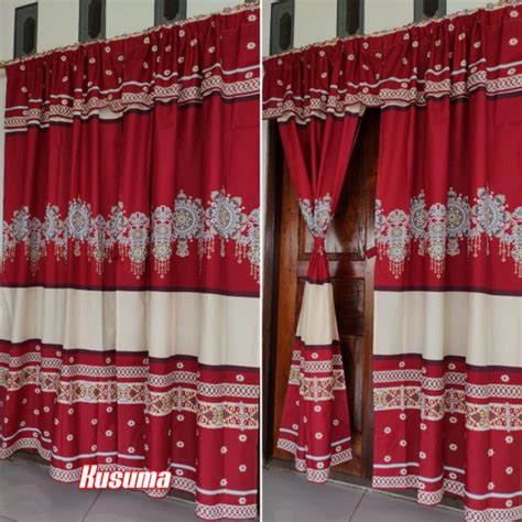 Jual Ofi Store Gorden Pintu Serut Korden Pintu Cantik Shopee