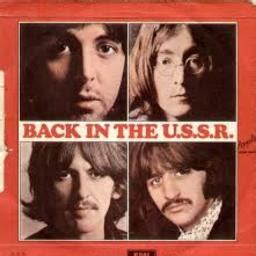 Back In The U S S R Song Lyrics And Music By Paul Mccartney Arranged