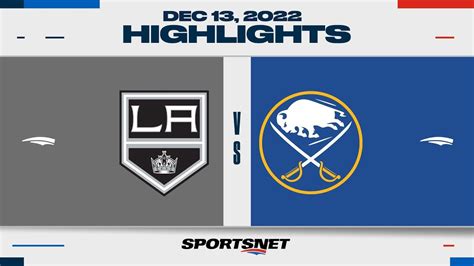 NHL Highlights Kings Vs Sabres December 13 2022 YouTube