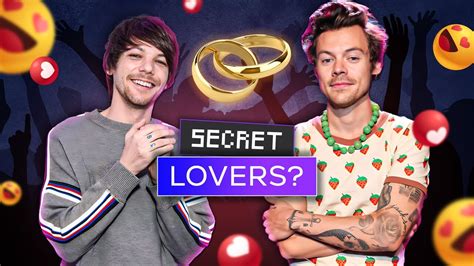 Harry Styles Louis Tomlinson Are Married One Direction Mysterious