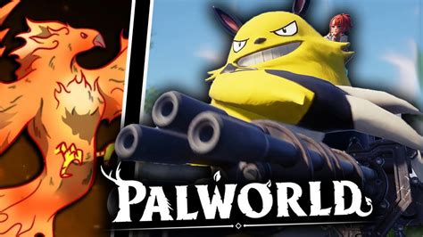 Palworlds These Pokemon Are Strapped Youtube