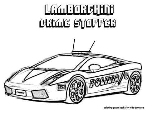 Free Police Car Coloring Pages To Print, Download Free Police Car ...