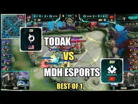 TODAK VS MDH ESPORTS M4 CHAMPIONSHIP MATCH 5 DAY 3 YouTube