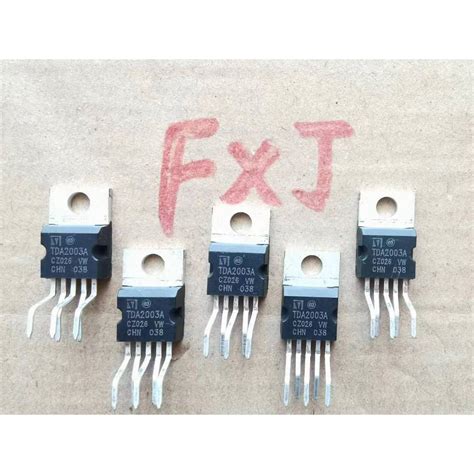 10 Pcs TDA2003 TDA2003A TDA2003AV Audio Power Amplifier Power