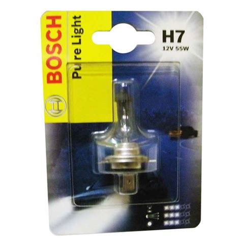 LAMPADINA BOSCH PURE LIGHT PER AUTO 12 V 55 W H7 ACCESSORI AUTO