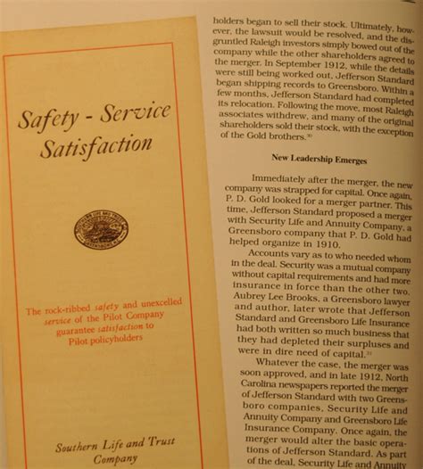Jefferson Pilot Corporate History Realife Stories Self Publishing