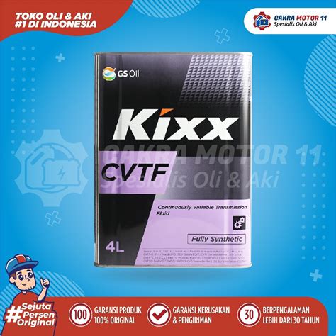 Jual Kixx Cvtf Continuosly Variable Transmission Fluid Lt Mobil