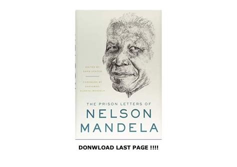 The Prison Letters Of Nelson Mandela