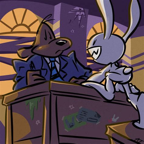 Sam And Max By Babyespurr On Deviantart