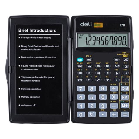 Deli-E1711 Scientific Calculator - Deli Europe