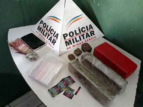 PM flagra ponto de tráfico de drogas após denúncia em Patos de Minas