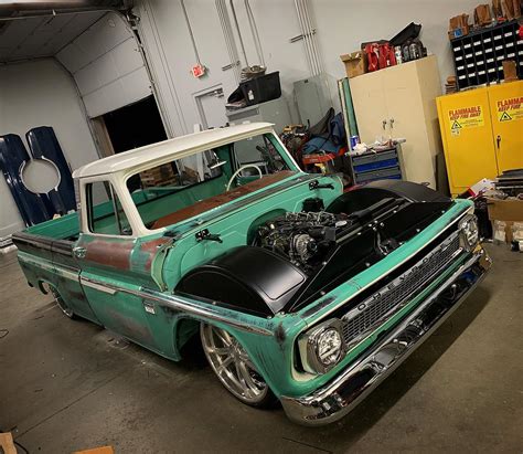 1966 Chevy C 10 Fleetside Pickup Truck United Pacific Carbuff Network