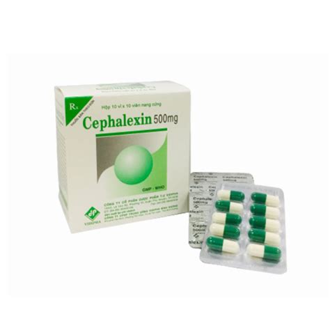Thuốc Cephalexin 500mg Pharmartvn
