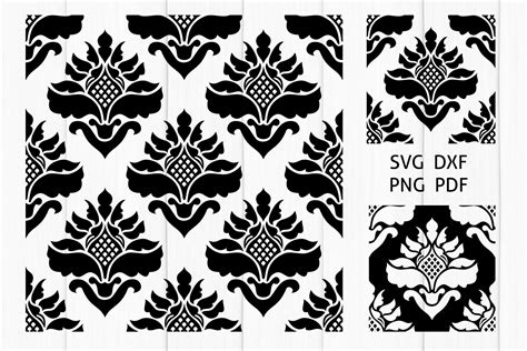 Damask Clipart Cricut