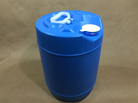 5 Gallon Blue Plastic Drum (NAMPAC-B201123) | Yankee Containers: Drums ...