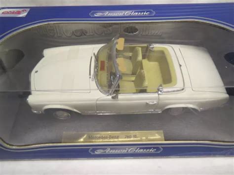 MERCEDES BENZ 280 SL wie 230 250 white weiß Pagode W113 1963 1971