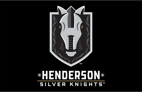 Henderson Silver Knights Logo - Wordmark Logo - American Hockey League ...