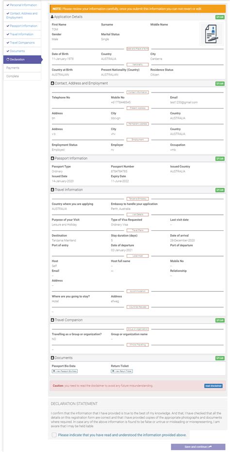 Guide for Requirements to lodge application forms, filling and process in 2023 for Tanzania