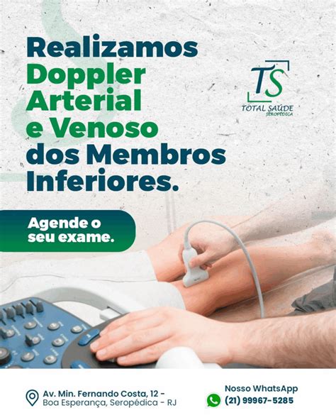 Doppler Arterial E Venoso Preço - Exame Doppler Arterial e Venoso dos Membros Inferiores: quando fazer e ...