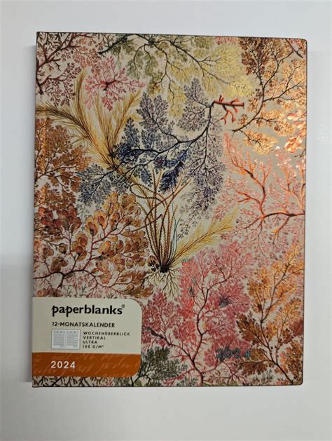 Paperblanks Kalender Monate Ultra Flexi Vertikal Designs Zur