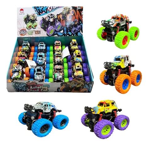 Kit Carrinho Monster Truck Fricção Pick Up Hip Hot Atacado MercadoLivre