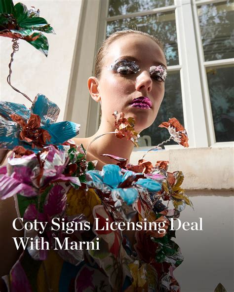 Melanie Smallwood On Linkedin Coty Signs Licensing Deal With Marni