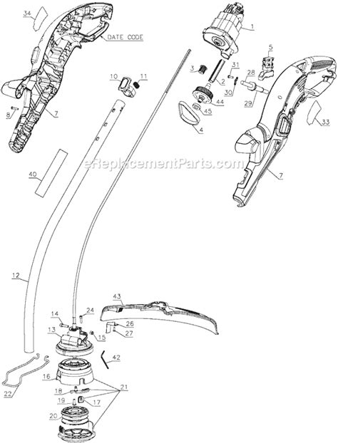 Black And Decker Weed Eater Parts Diagram