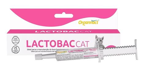 Organnact Lactobac 16gr Cat Probióticos E Prebióticos Parcelamento